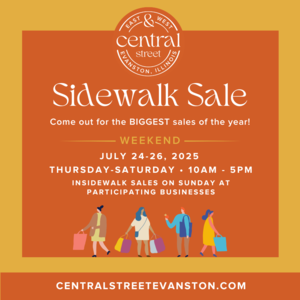 Annual Sidewalk Sale | July 24 - 26, 10 AM - 5 PM