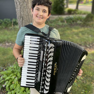 Thomas on Accordian 