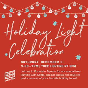 Holiday Light Celebration | Saturday, Dec. 5, 4:30-7PM