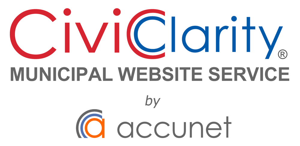 Civic Clarity Municipal Website Service by AccuNet